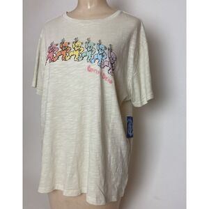 Lucky Brand Grateful Dead Dancing Bears T-Shirt Size Womens Medium NWT